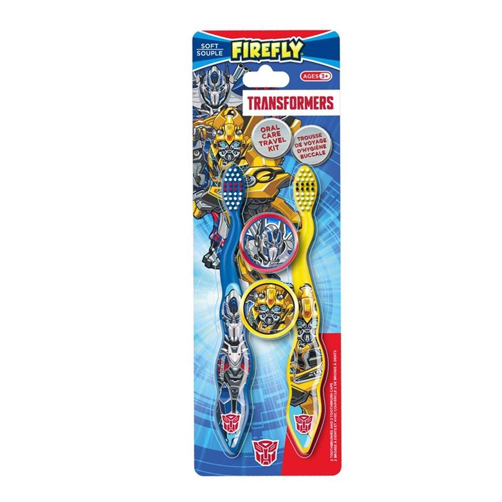 FIRELY Transformers Toothbrush Set 2PK FIRELY Transformers Toothbrush Set 2PK